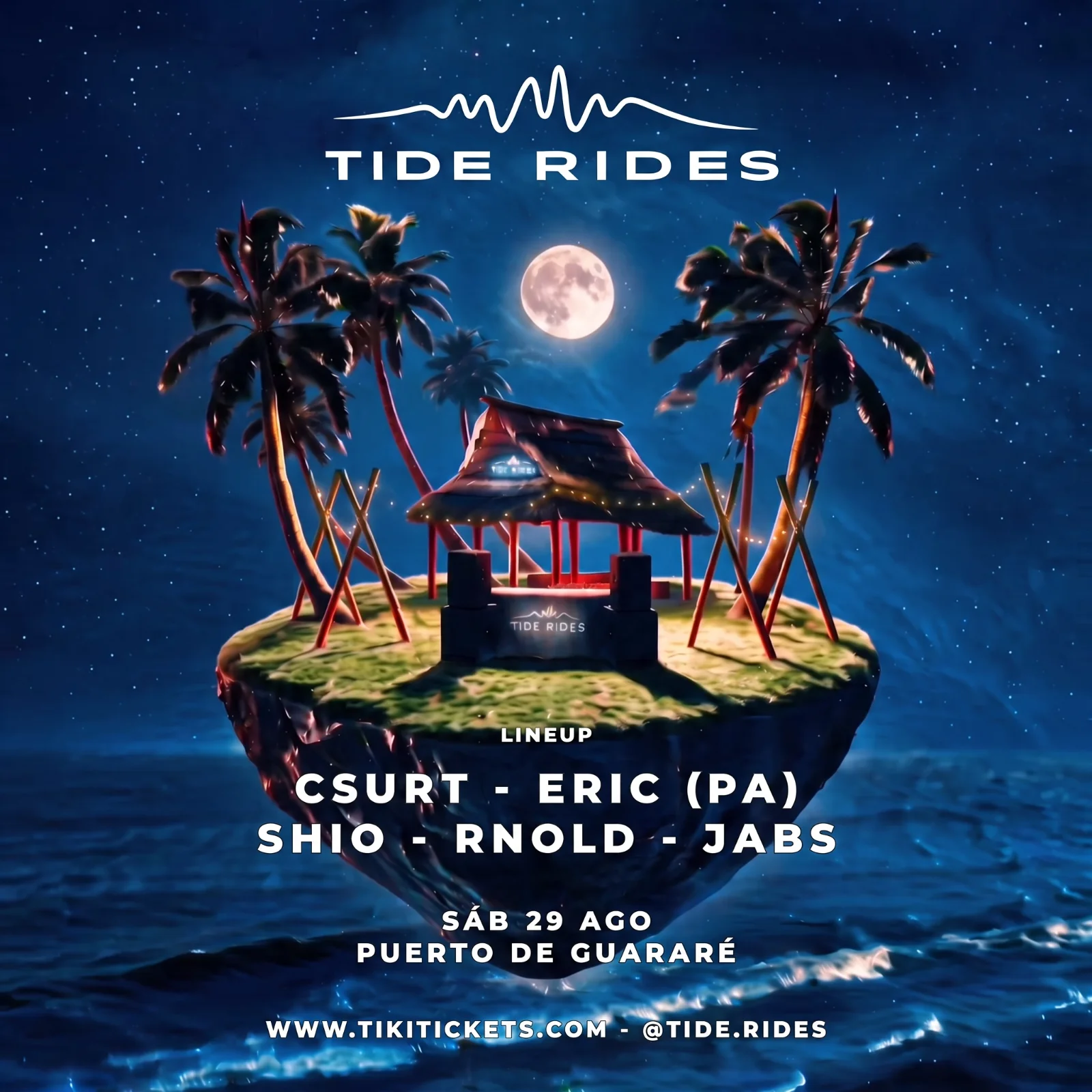 TIDE RIDES 🌊 - Puerto De Guararé